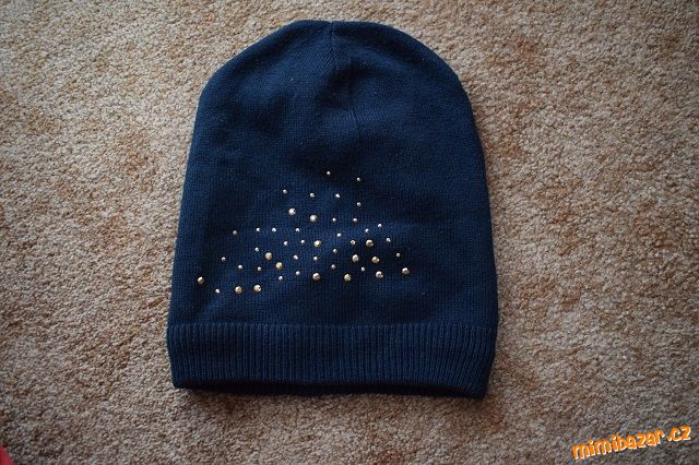 Teplá čepice, čepička Tchibo 128-156