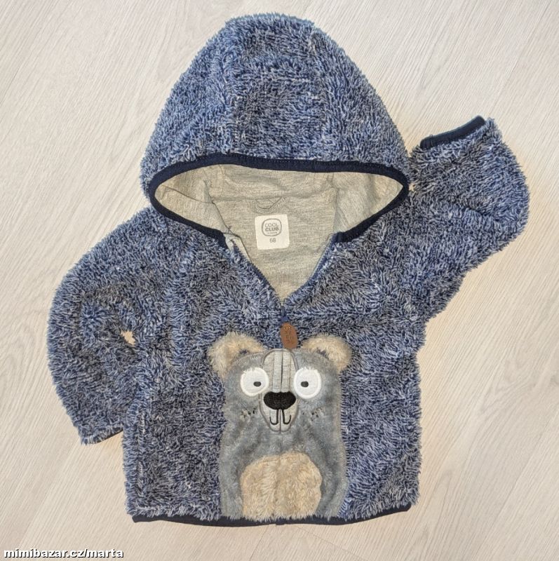 Teplá mikina s kapucí