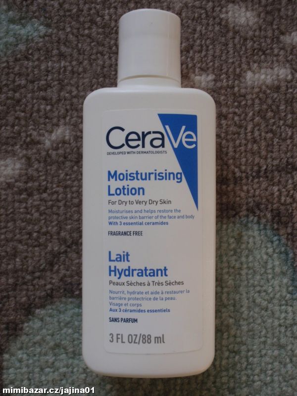 CeraVe mléko tělové na suchou pleť 88ml.