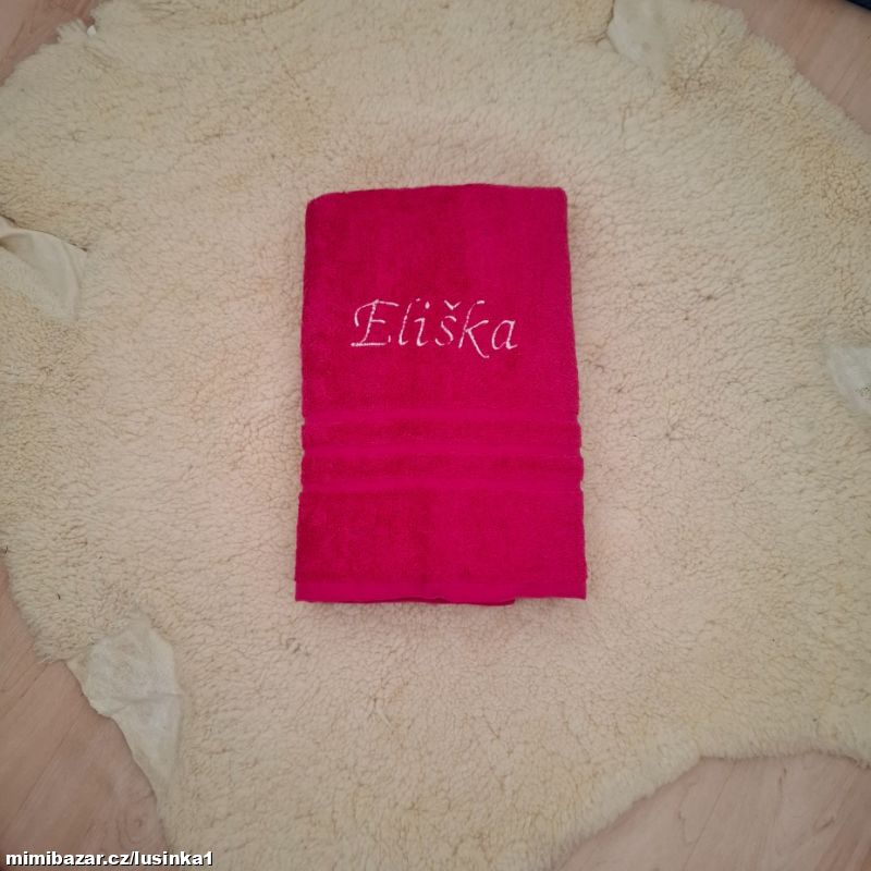 Osuška se jménem na přání