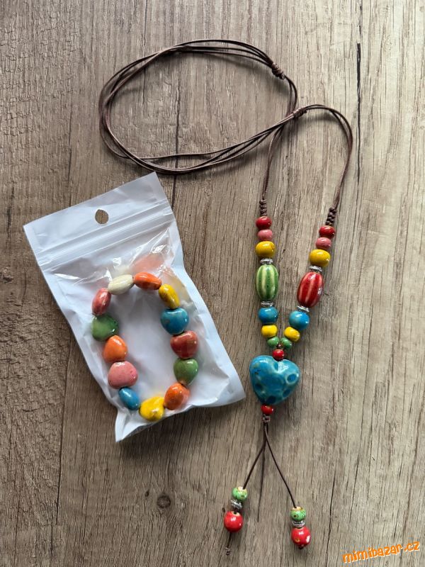 Náhrdelník + náramek