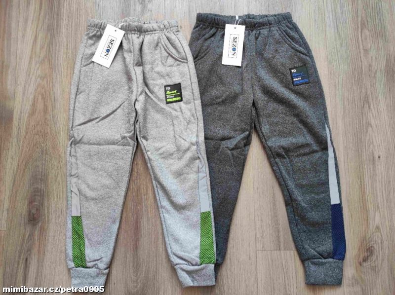 Softshellové tepláky 116, 122, 128, 134, 140, 146