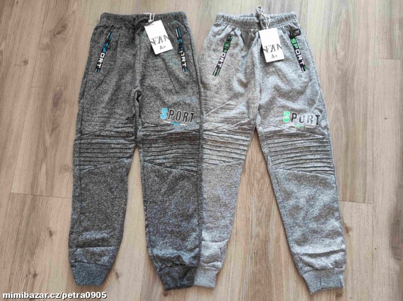 Softshellové tepláky 134, 140, 146, 152, 158, 164