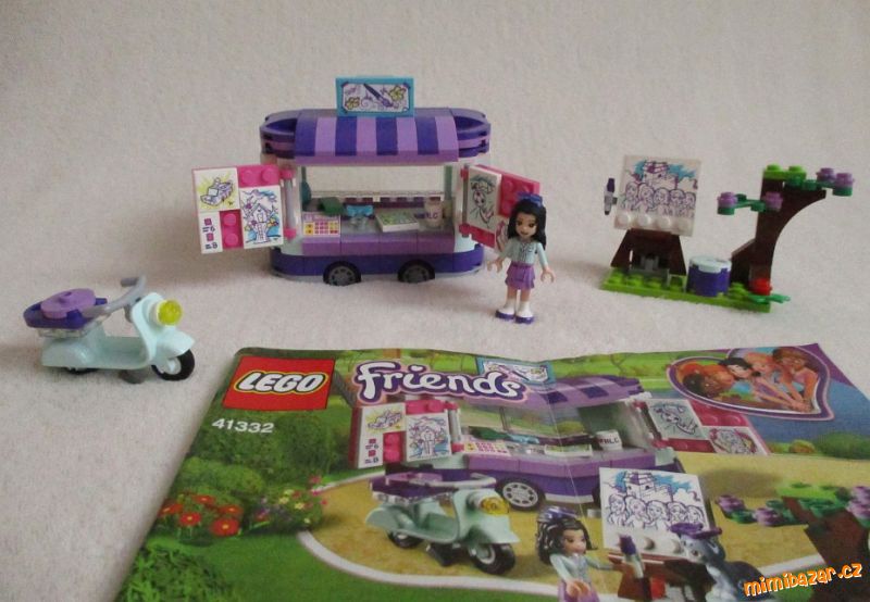 Lego Friends Emma a umělecký stojan