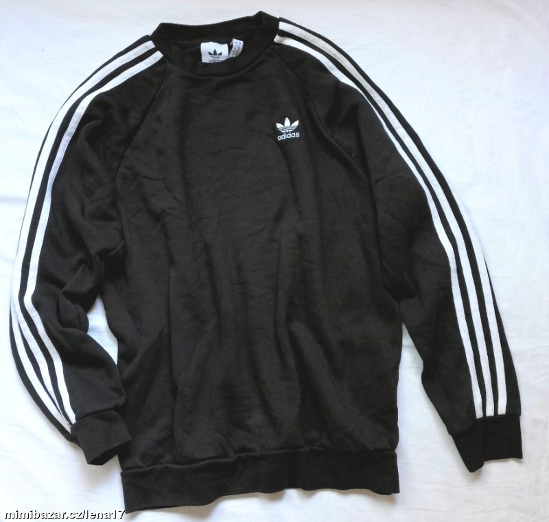 ČERNÁ MIKINA-ADIDAS-vel. S
