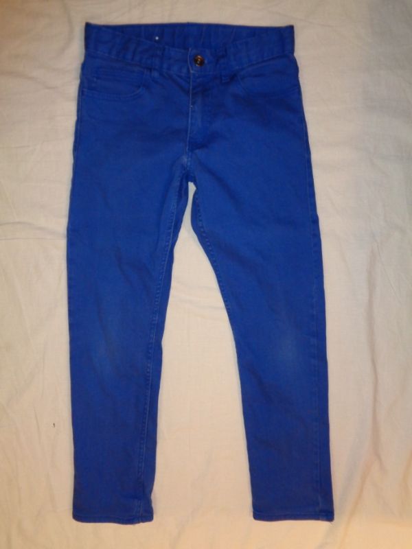 Pěkné modré riflové kalhoty