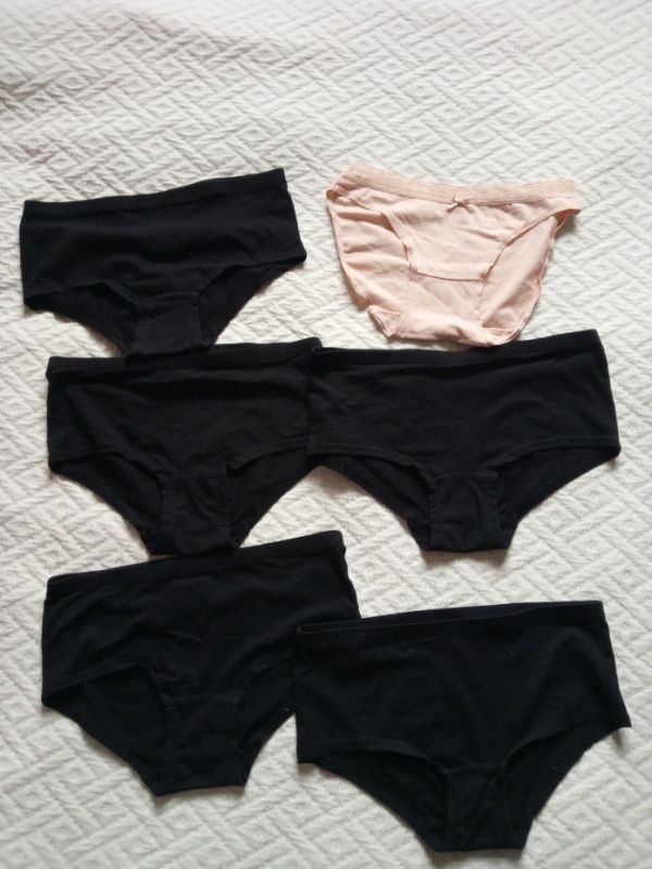 No-ve kalhotky zn. H&M a Bellinda, vel.170