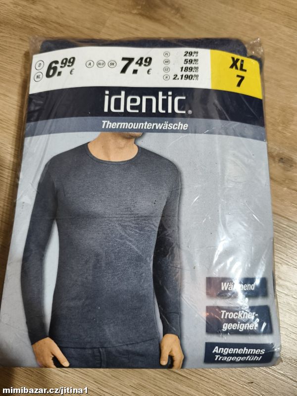 Spodní prádlo pánské tričko xl