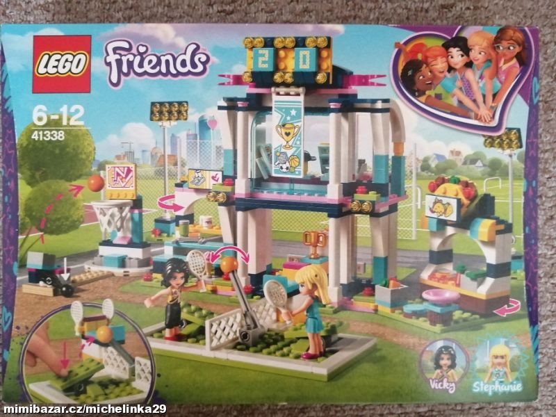 Lego Friends Stephanie ve sportovní aréně 41338