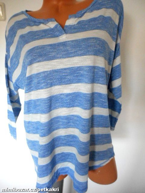 lehounký pruhovaný svetřík uk 20