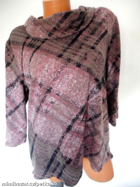 dámský lehčí svetr rolák uk 18/20