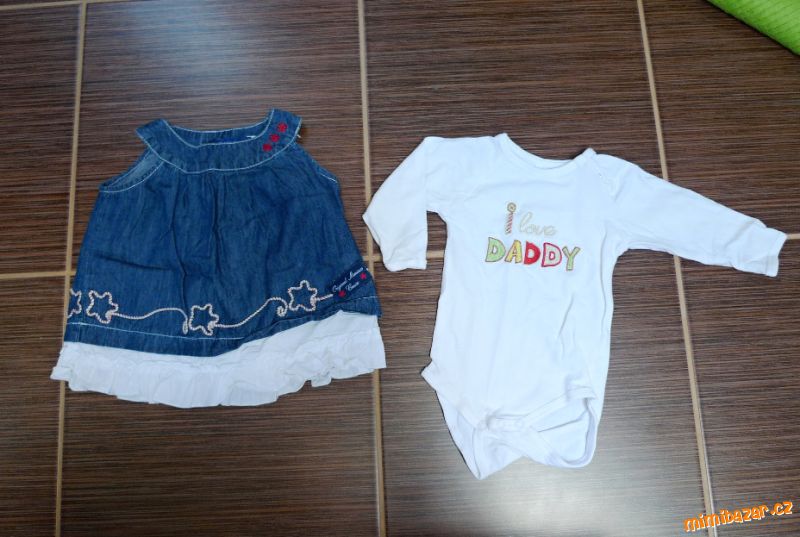 Džínové/ riflové šatičky/ šaty/ tunika + body