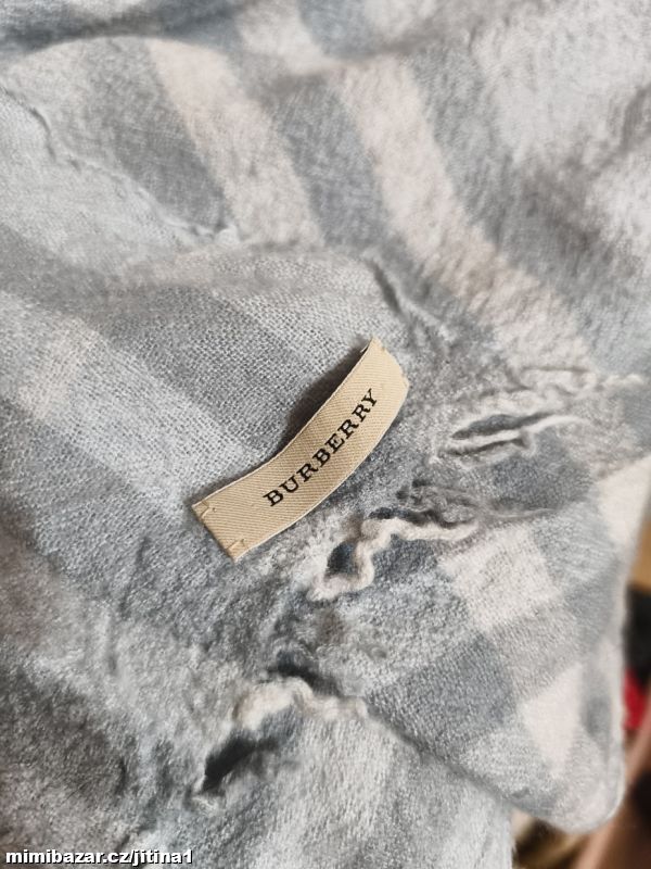 Burberry originál šála unisex- trochu sražená