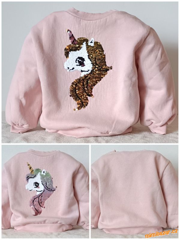 Mikina s jednorožcem