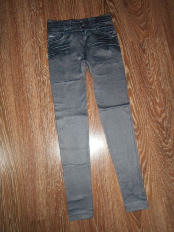 černošedé funkční zateplené podšité leginy S 158