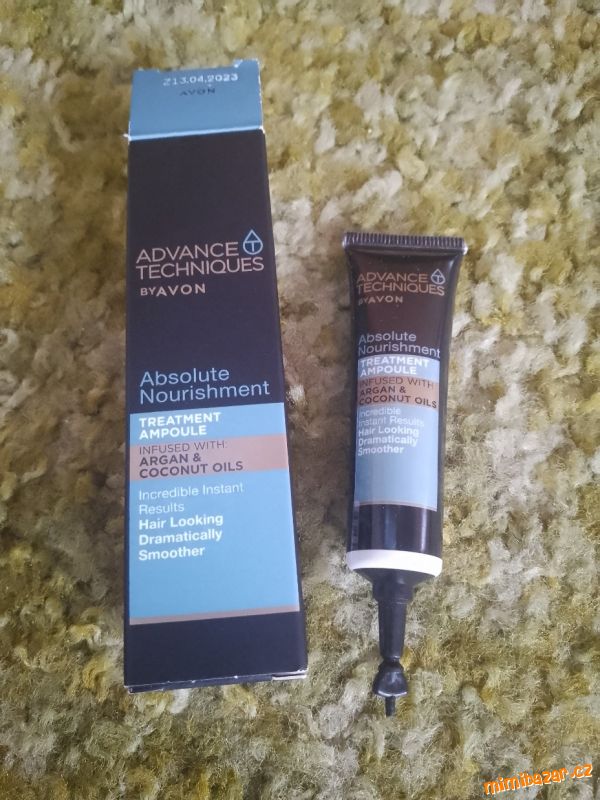 Vyživující ampulka na vlasy