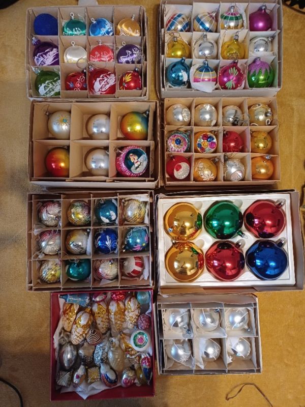 Staré vánoční ozdoby