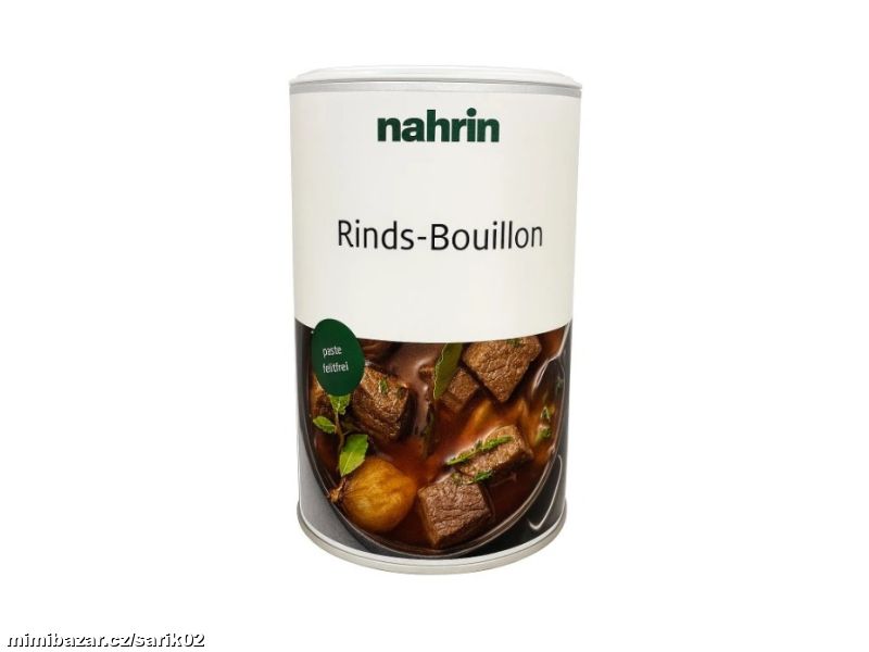 Nahrin Hovězí bujon bez tuku 500 g