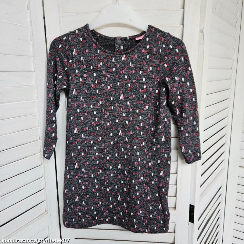 dívčí šaty šatičky podzim-zima 2-4 roky 70959