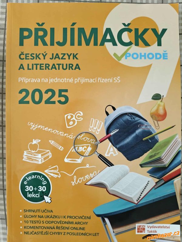 Přijímačky v pohodě český jazyk a literatura 2025