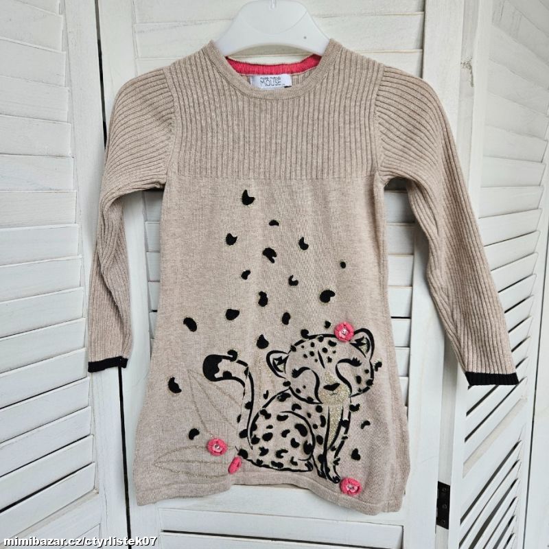 dívčí šaty šatičky příze 4 roky 70969