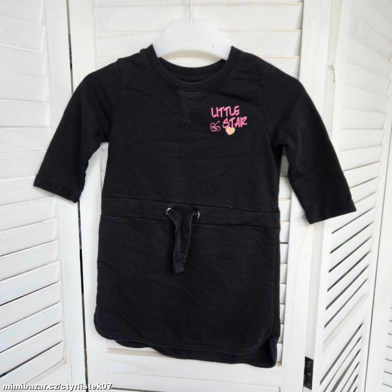 dívčí šaty dlouhá mikina 4 roky 70970