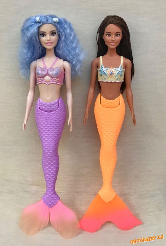 Barbie - mořská panna - cena za obě