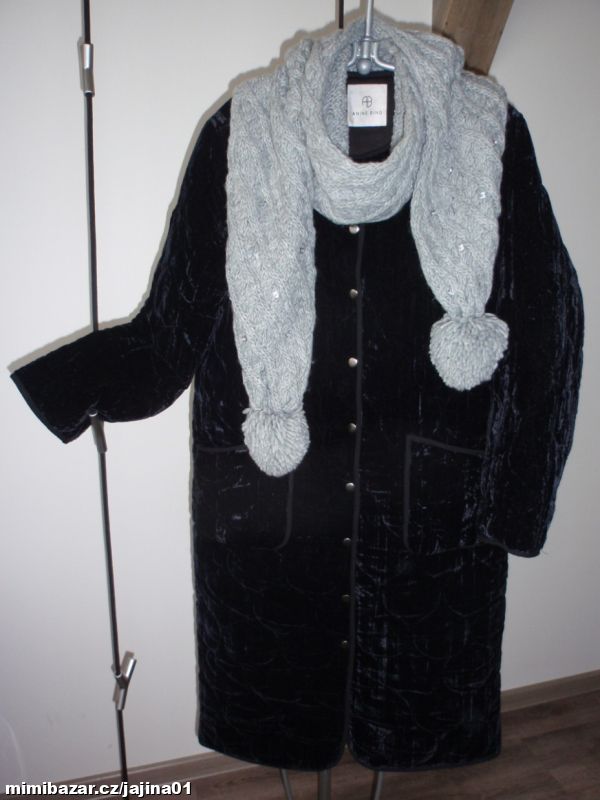 Anine Bing Kabát dlouhý zimní vel. M-L.