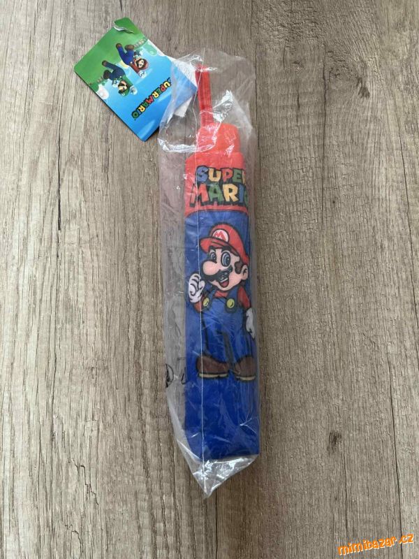 Dětský deštník skládací Super Mario