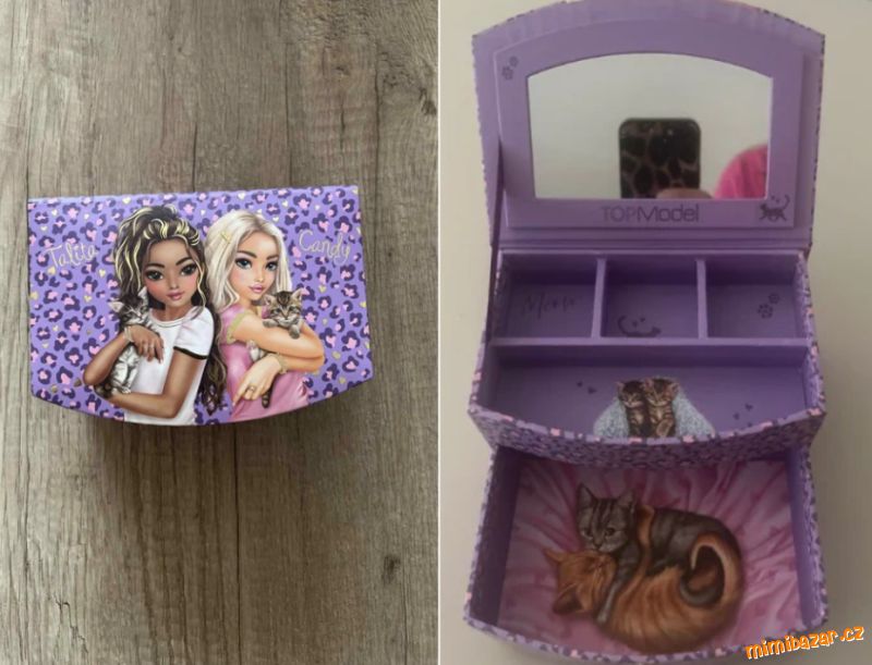 Šperkovnice Top Model Talita a Candy