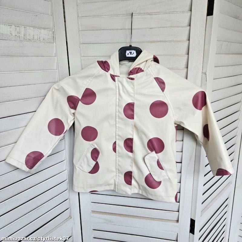 dívčí bunda pláštěnka 2 roky 70979