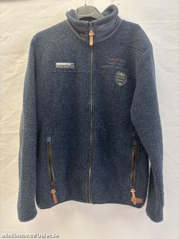 pánská flísová bundo-mikina CMP