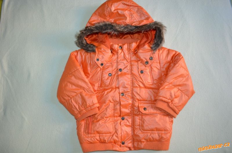 Tepla zimni bunda Francouzske zn. Grain de Blè