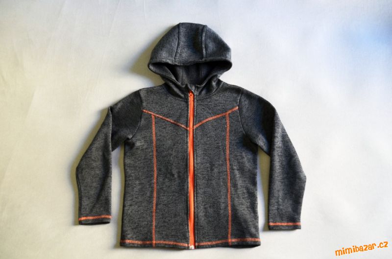 Lyzarska fleecova mikina CRIVIT s kapuci