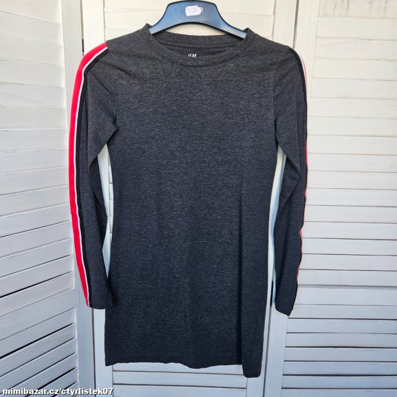 dívčí šaty šatičky úplet 10-12 let 70989