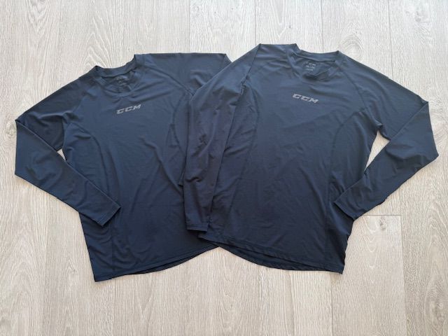 2x funkční triko CCM s dlouhým rukávem