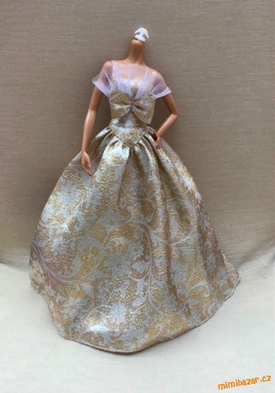Barbie - sběratelské šaty s tělem model muse