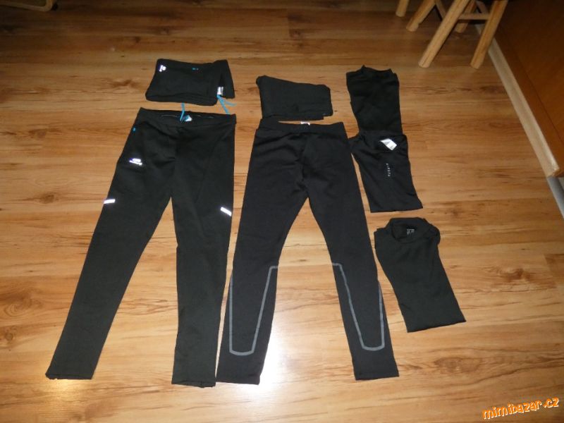 Funkční legíny, triko dlouhý rukáv KIPSTA 12-13let