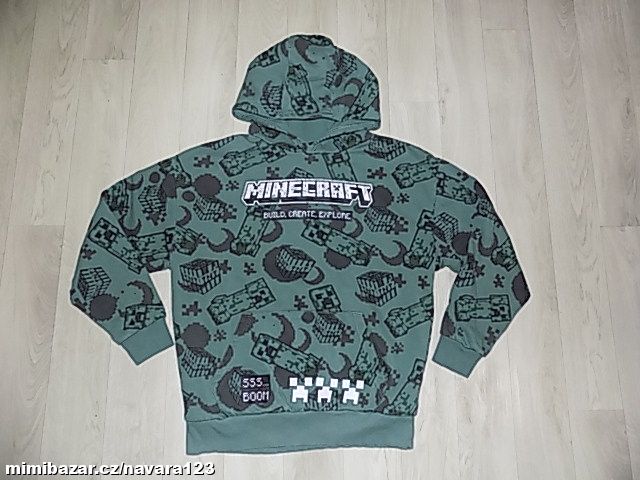 Mikča, mikina Minecraft