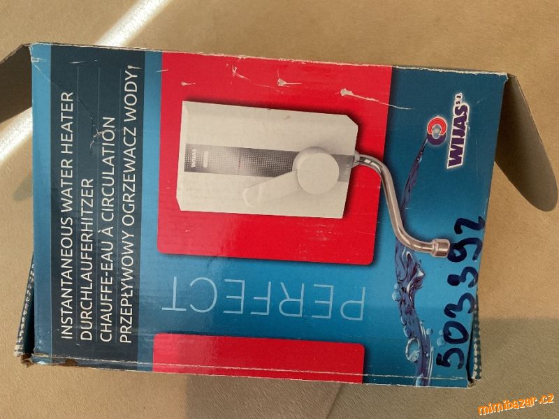 Elektrickou průtokový ohřívač SLEVA