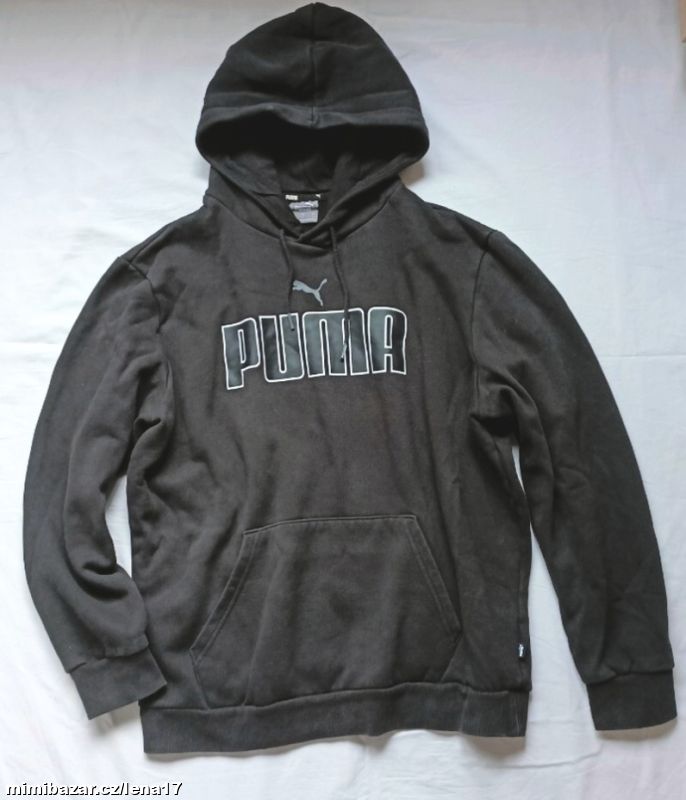 ČERNÁ MIKINA-PUMA-PÁNSKÁ L, dámská XL