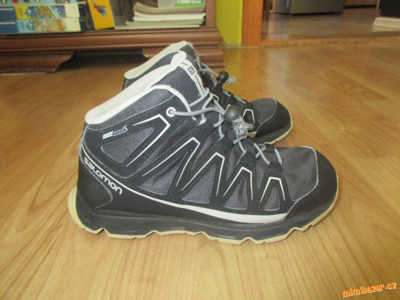 pozimní zimní kotníkové boty Salomon