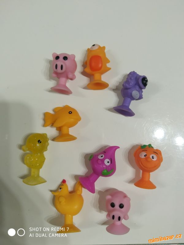 Lepící lepáci Lidl postavičky figurky figurka