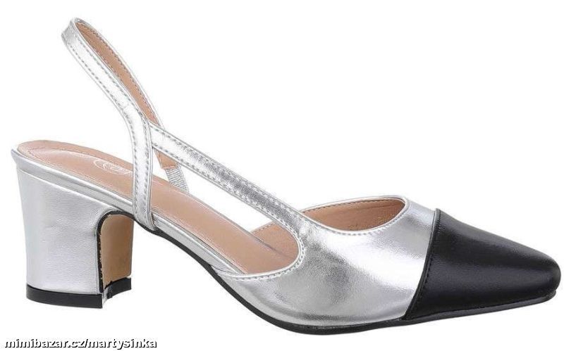 Dámské elegantní lodičky s volnou patou