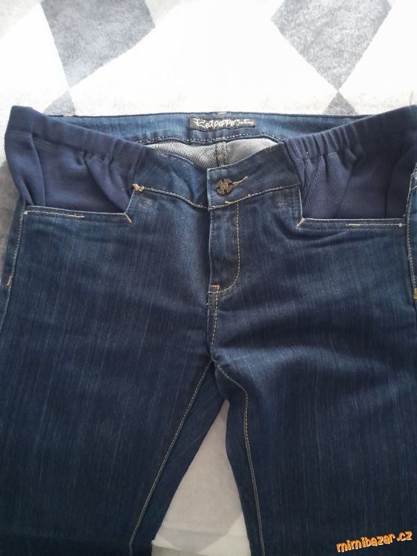 Těhotenské kalhoty vel.28