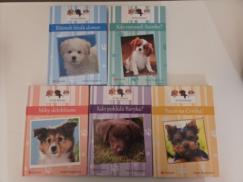 Knížky ze série Ať žijí štěňata!