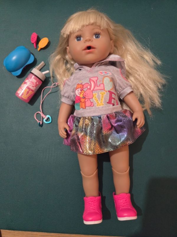 Baby Born starší sestřička, oblečky, postýlka