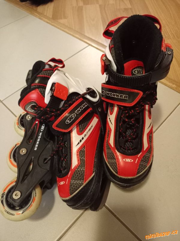 Rostoucí lední brusle 31-34