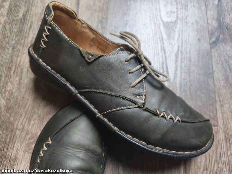 Celokožené boty JOSEF SEIBEL v39-jsou menší-tak 37