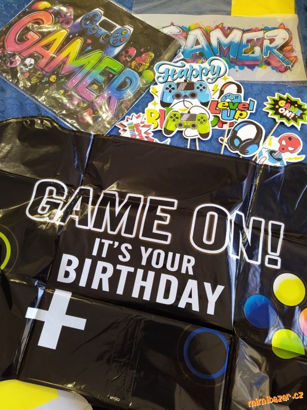 Gamer dekorace pro hráče